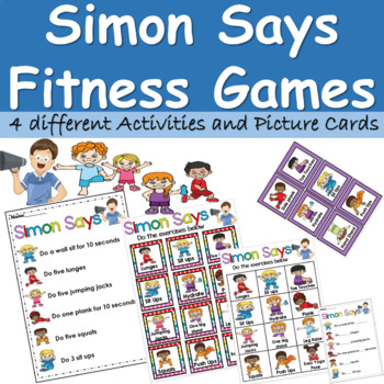 Simon Says Picture Cards